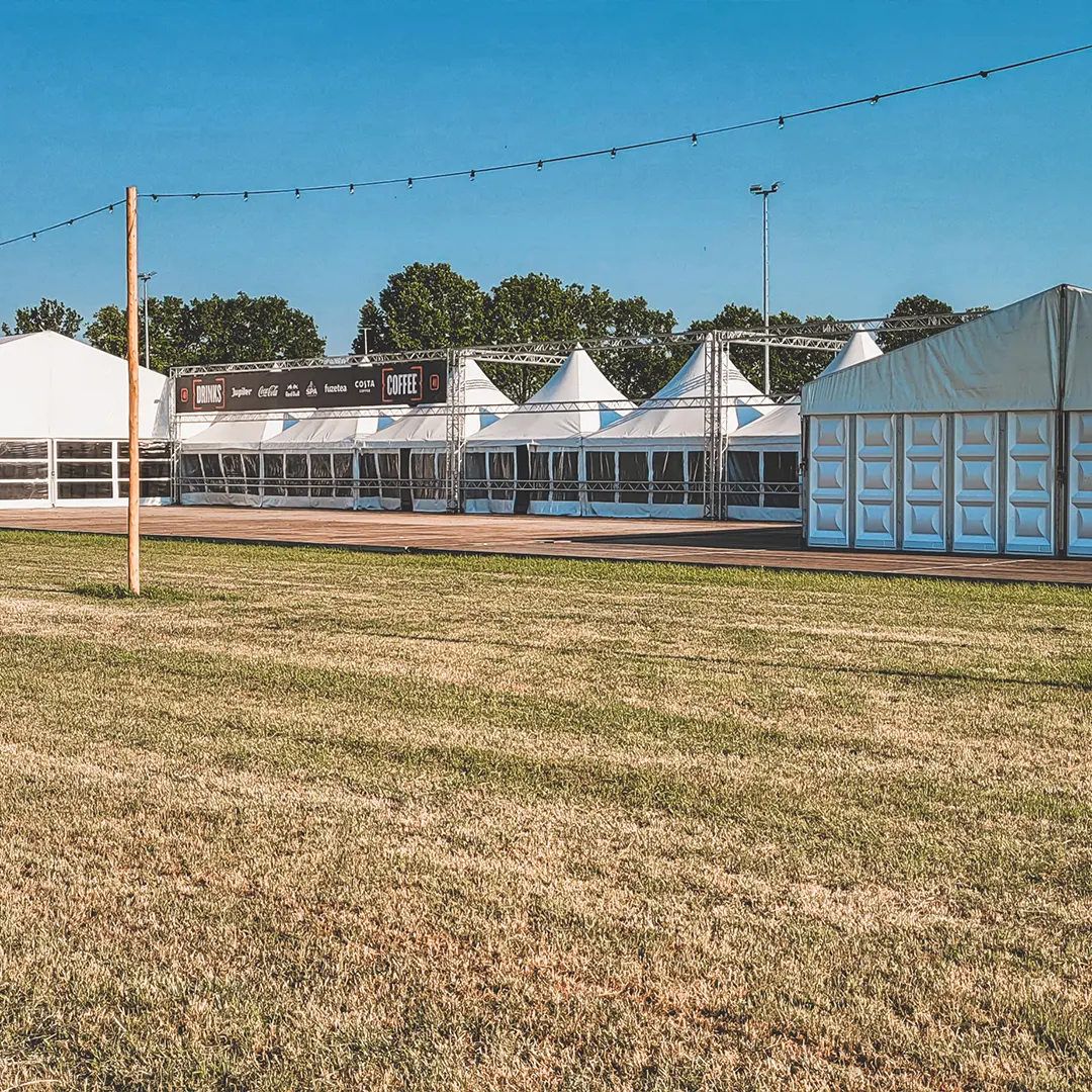 Tentes en aluminium chez GBS Tenten