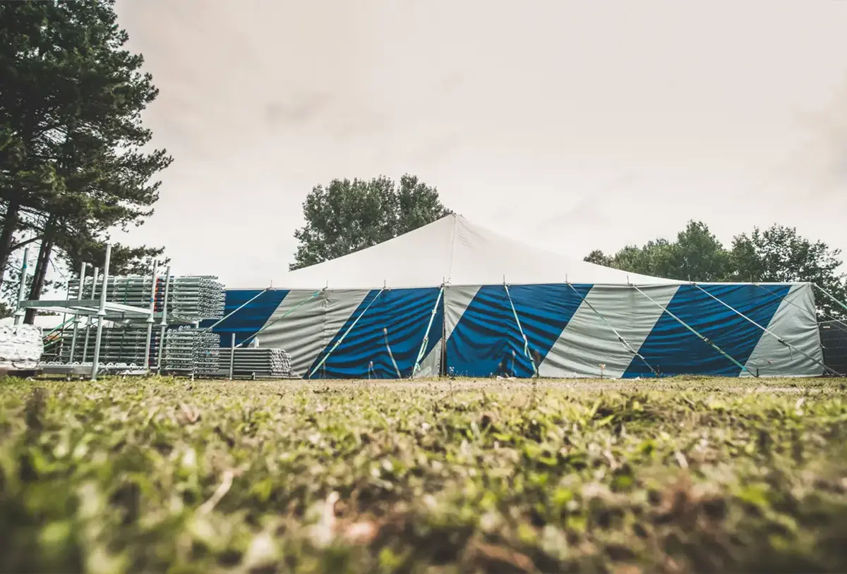 Spantenten bij GBS Tenten