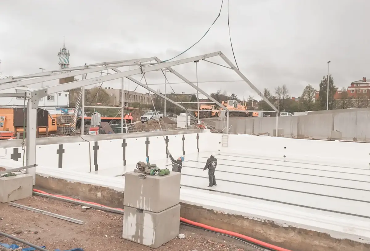 Tijdelijke opslag bij GBS Tenten